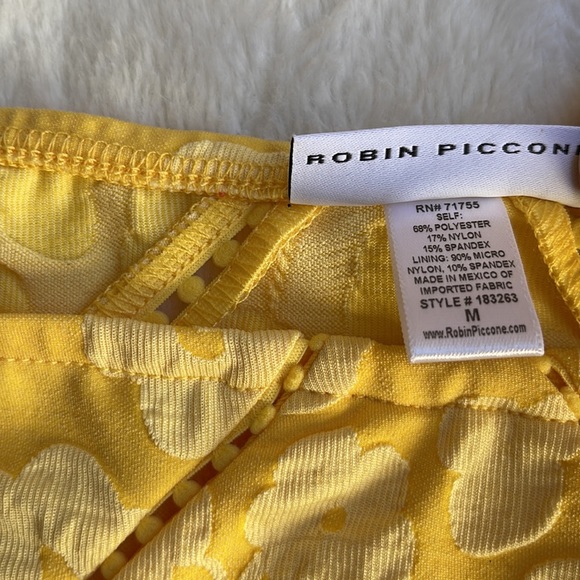 Robin Piccone Sadie marigold swim bikini bottom. M. NWT - Picture 2 of 6
